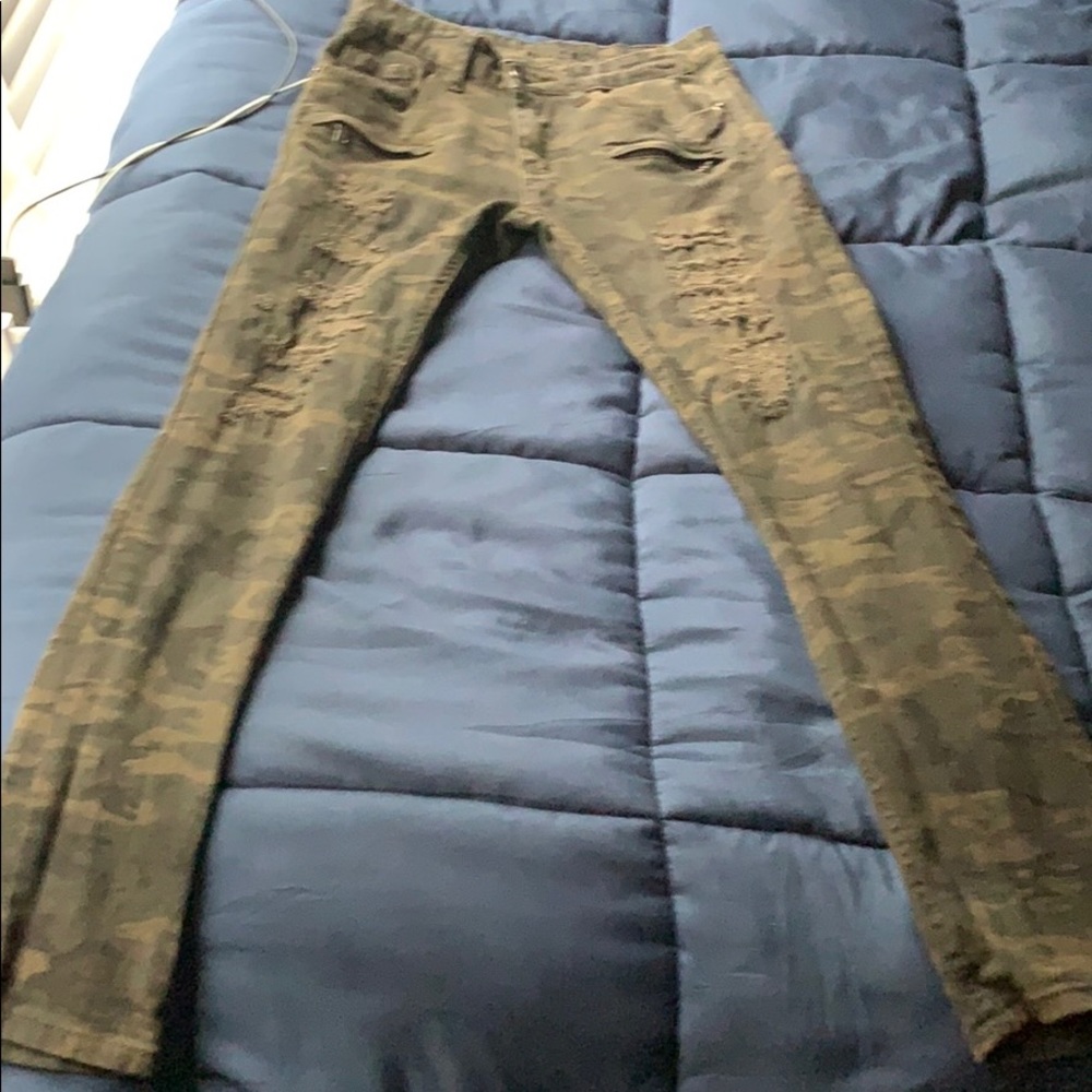 Rue21 Camo Jeans